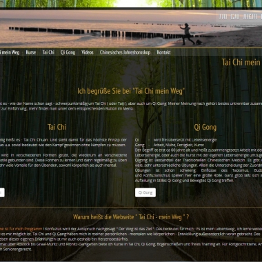 Bild Nr.: 1 vom Eintrag: Tai Chi mein Weg